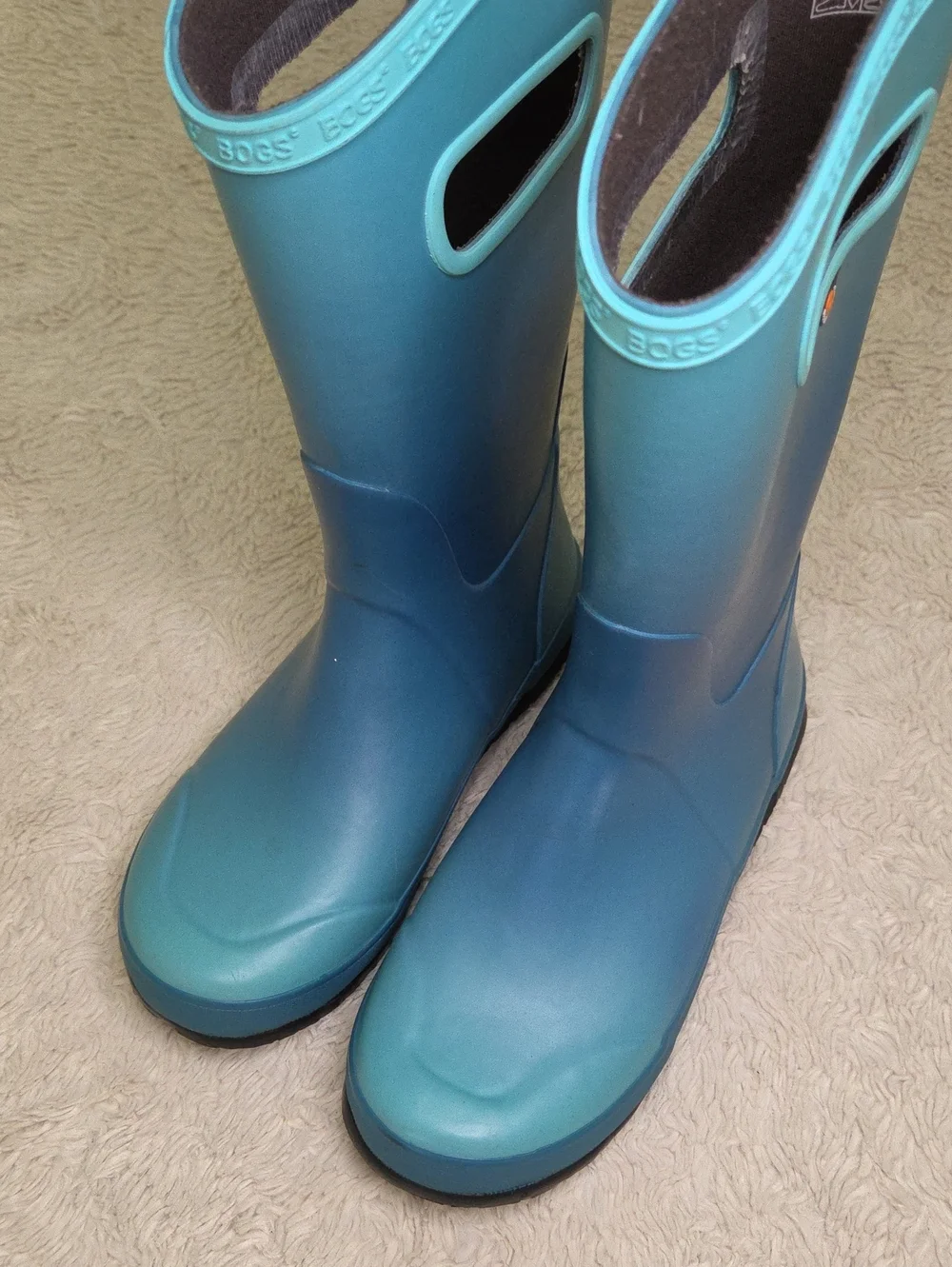 Bogs Kids Ombre Rain Boots Sz 5
